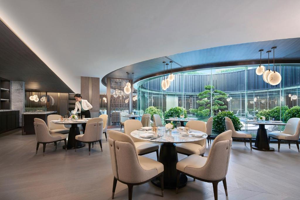 Posezení v ubytování Nanning Marriott Hotel