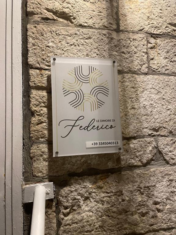 Certifikát, hodnocení, plakát nebo jiný dokument vystavený v ubytování Le Dimore di Federico - Trani