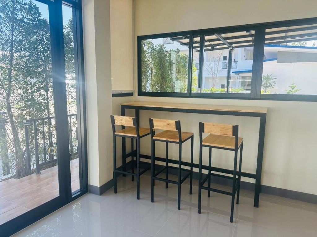 Balkón nebo terasa v ubytování 22 Twenty Two Chiang Mai