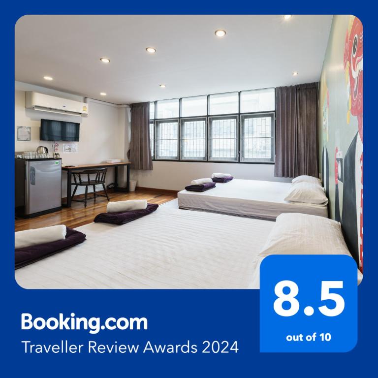 99 Hostel Khaosan - Комната Короля С Двумя Кроватями Короля