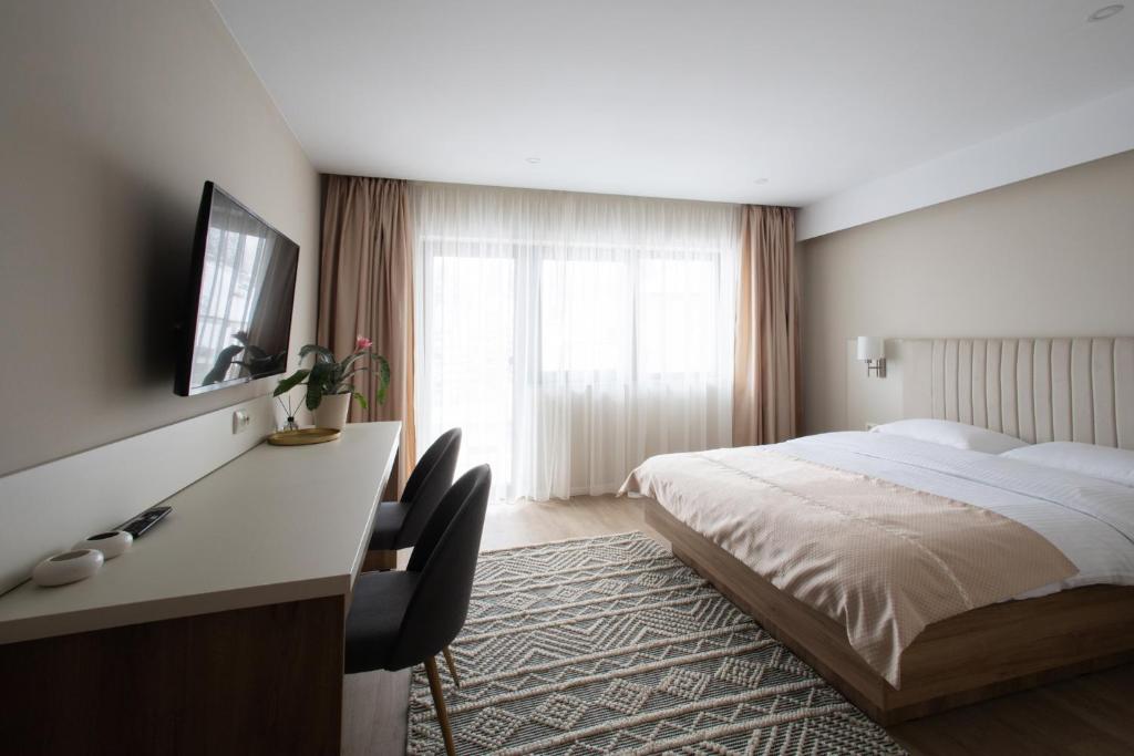 Postel nebo postele na pokoji v ubytování CASA ENCIAN