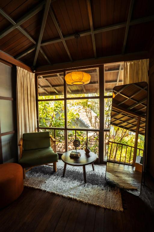 Grün Ubud休息區
