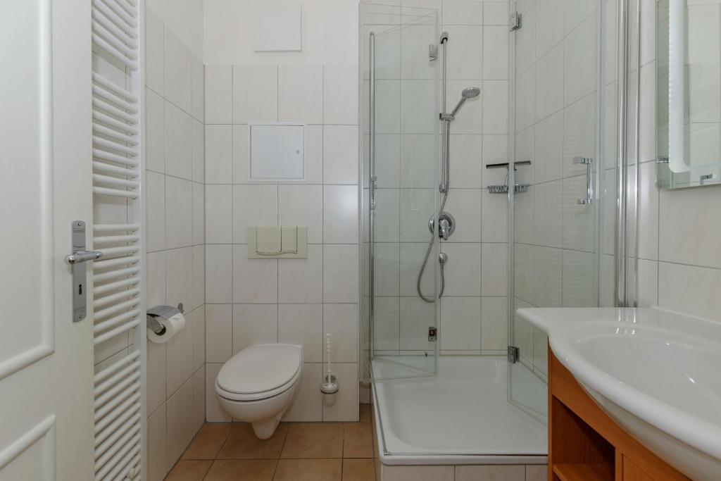 Koupelna v ubytování Apartment-Residenz Ostseestrand Apartment-Residenz Ostseestrand 21