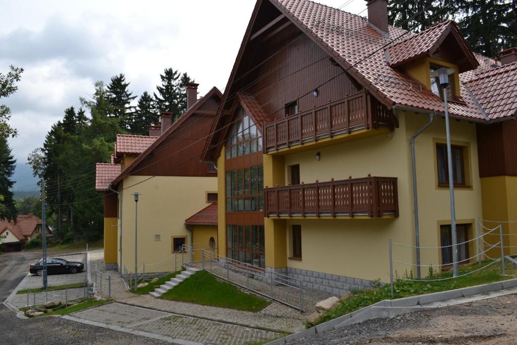 Budova, v ktorej sa hotel nachádza