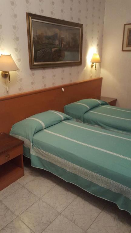Postel nebo postele na pokoji v ubytování HOTEL SARA