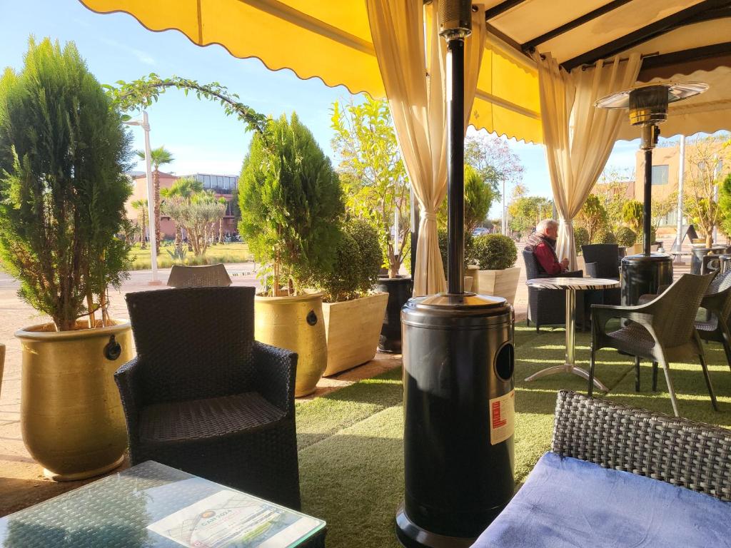 Posezení v ubytování Riad Soir De Marrakech