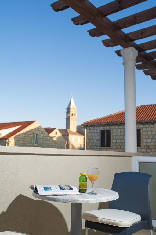 Balkón nebo terasa v ubytování Hotel Konavle