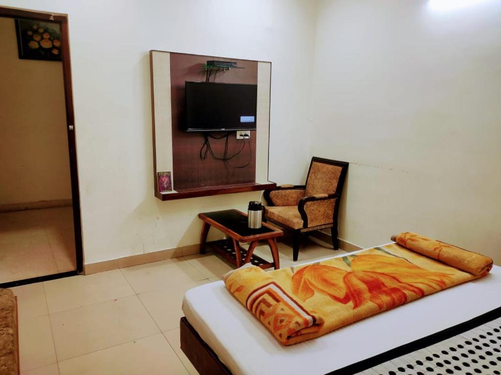 Postel nebo postele na pokoji v ubytování Hotel Diamond