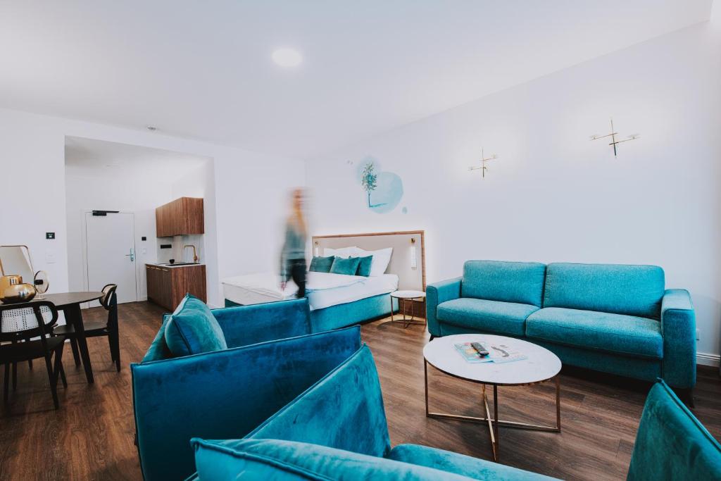 Posezení v ubytování Resort Český les
