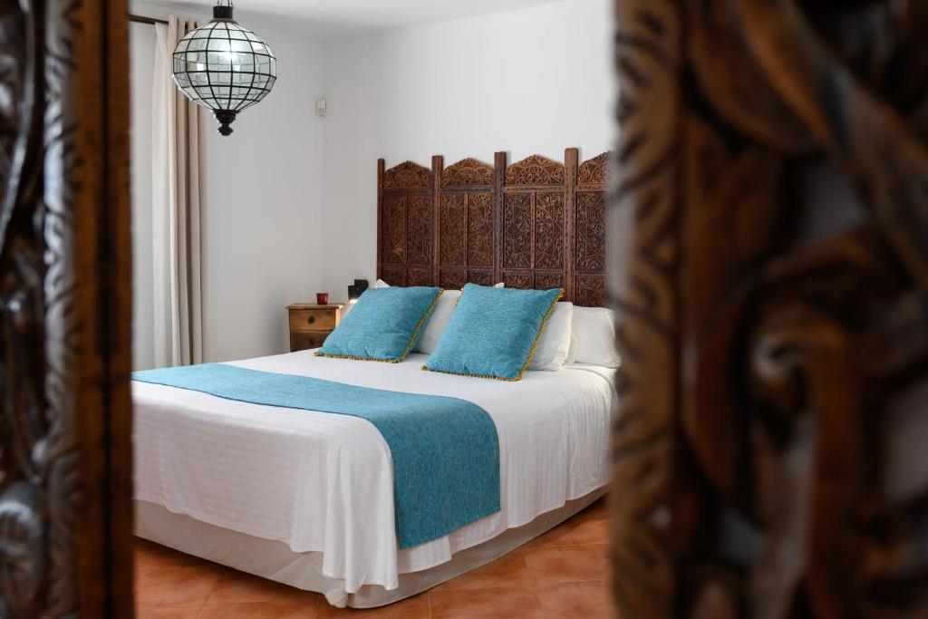 Postel nebo postele na pokoji v ubytování Villa Golf Lanzarote