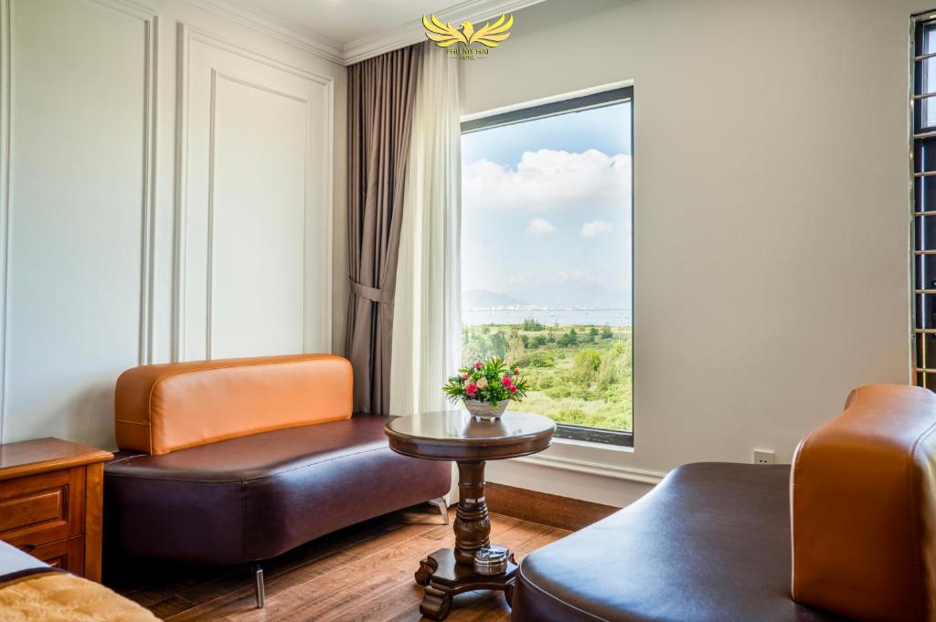 Posezení v ubytování Phu My Hai Hotel
