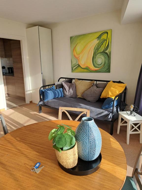 Et opholdsområde på Studio Jules De Trooz