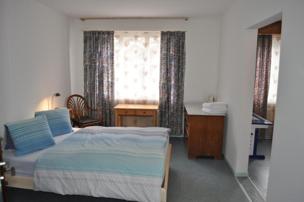 Postel nebo postele na pokoji v ubytování Seehotel Bären