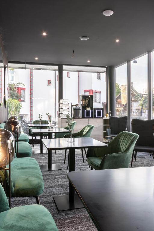 Istumisnurk majutusasutuses Business Hotel Maier