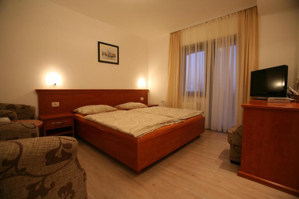TV a/nebo společenská místnost v ubytování B&B Marijana