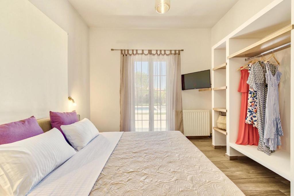 Postel nebo postele na pokoji v ubytování Villa Agricola