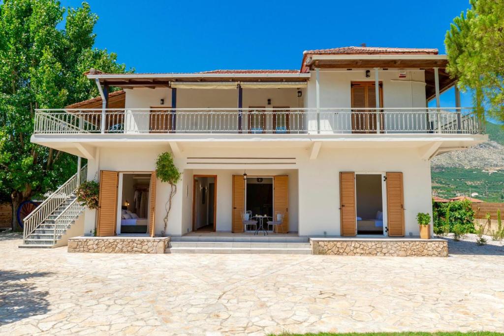 Budova, kde se vila nachází