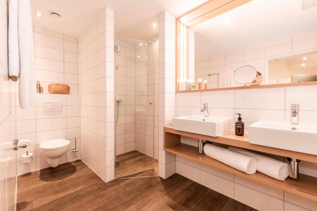 Koupelna v ubytování Boutique Hotel Atrium München