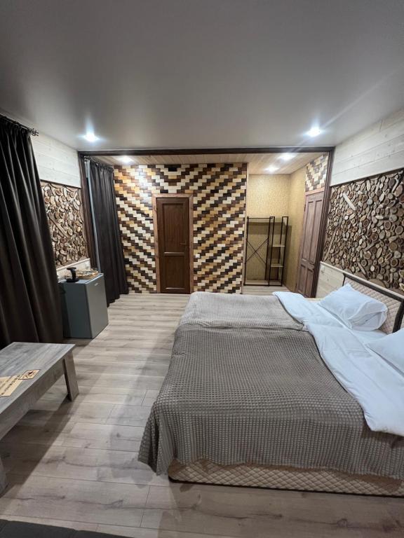 Postel nebo postele na pokoji v ubytování MaRu House