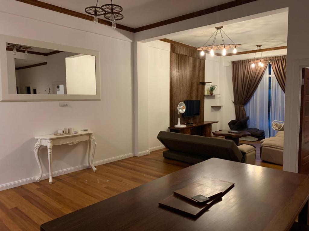 Χώρος καθιστικού στο HappyHomestay