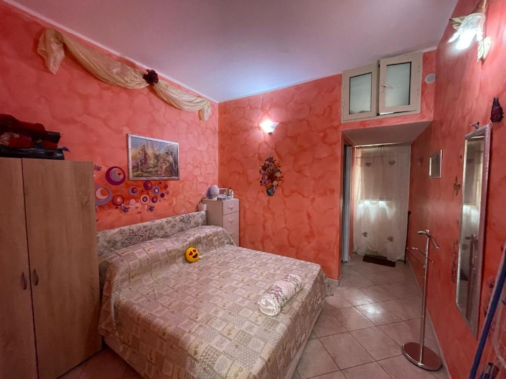 Postel nebo postele na pokoji v ubytování Sweet Home Rosy