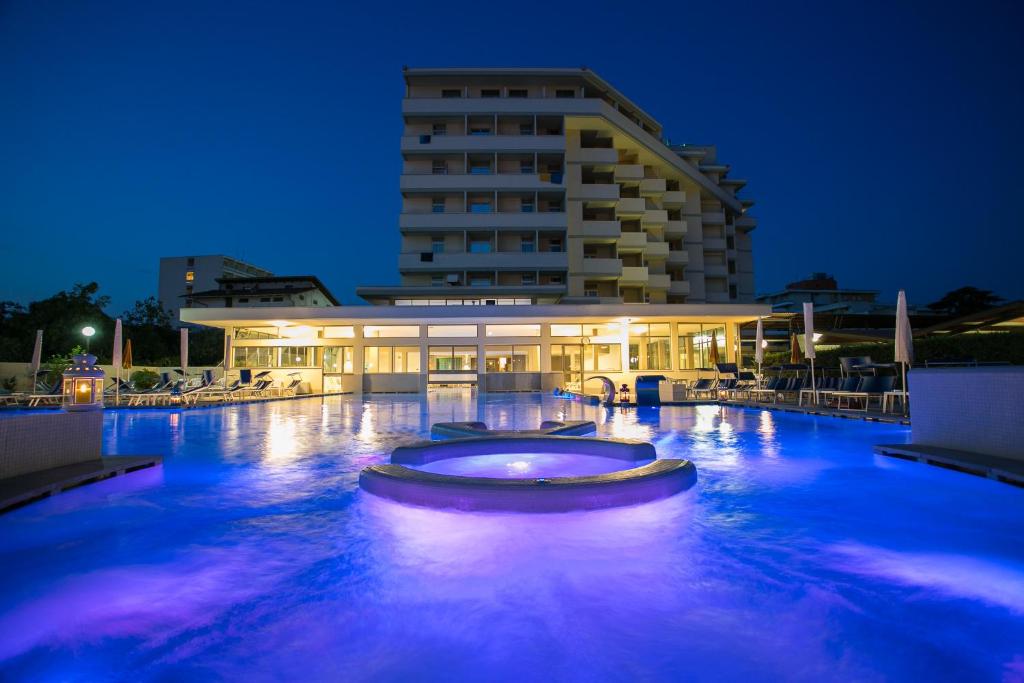 Bazén v ubytování Hotel Terme Abano Verdi nebo v jeho okolí