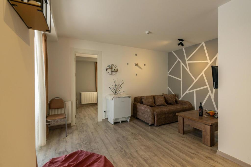 Posezení v ubytování Double Rooms in New Gudauri, Loft 2, 247