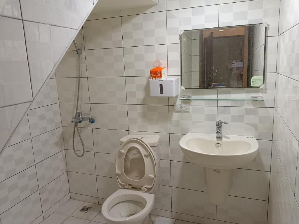 Koupelna v ubytování 南州民宿 NanChou Guesthouse