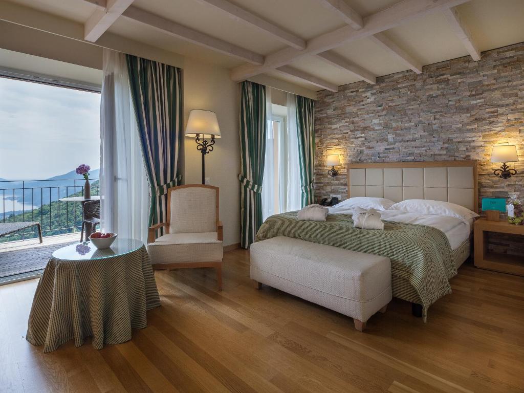 Kurhaus Cademario - Adults Only - Comfort Double Room Con Vista Al Lago