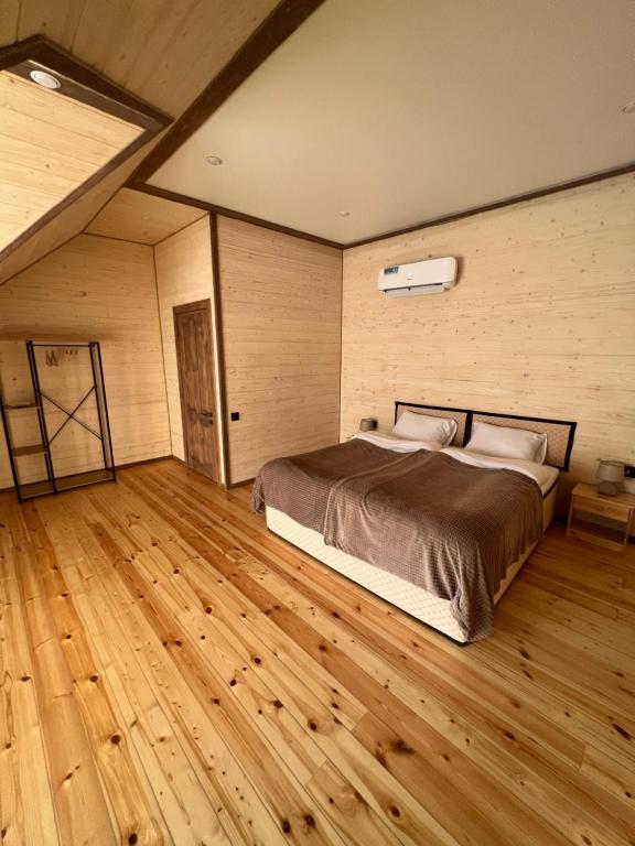 Postel nebo postele na pokoji v ubytování MaRu House