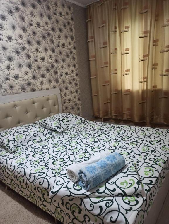 En eller flere senge i et værelse på 2х в Центре города