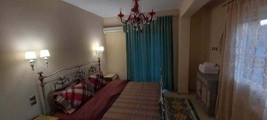 Postel nebo postele na pokoji v ubytování Elegant View - Trikala - 3BD Apt