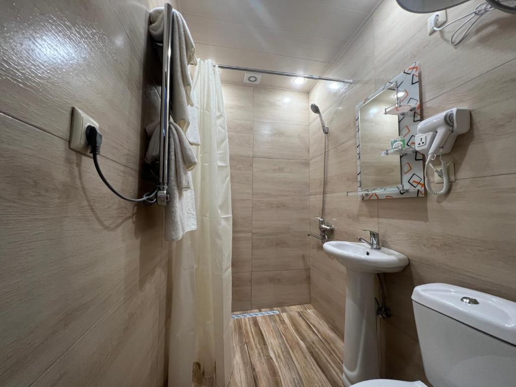 Koupelna v ubytování MaRu House