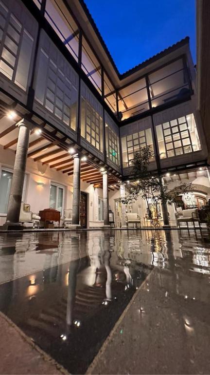 Bazén v ubytování Illa Experience Hotel nebo v jeho okolí