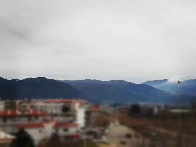 Nespecifikovaný výhled na hory nebo výhled na hory při pohledu z apartmánu
