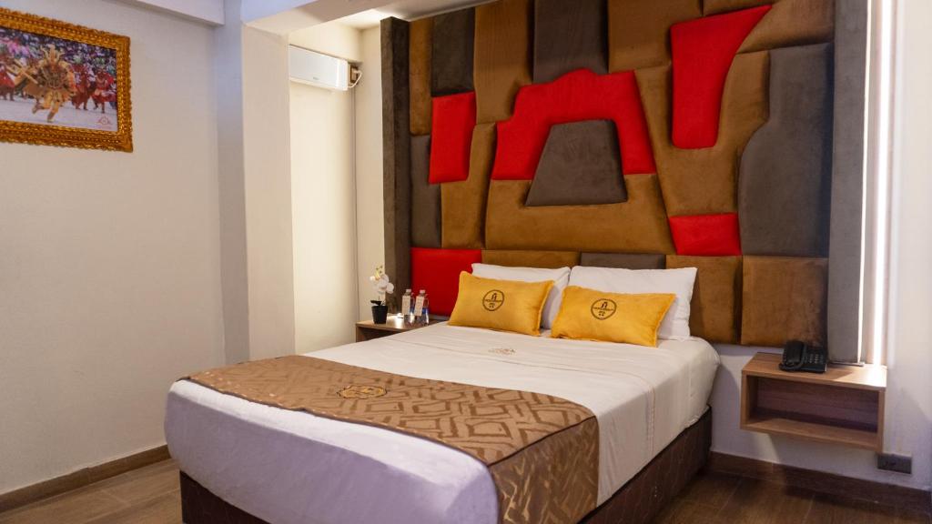 Postel nebo postele na pokoji v ubytování Montreal Magdalena Del Mar Hotel