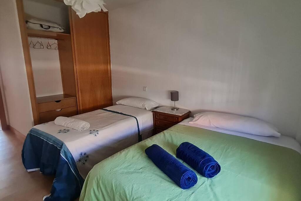 Postel nebo postele na pokoji v ubytování Apartamento Ifema Aeropuerto Metropolitano