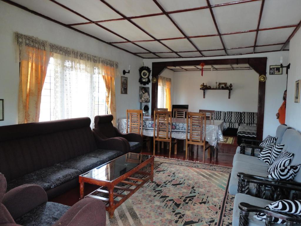 Posezení v ubytování Srihelyes Inn