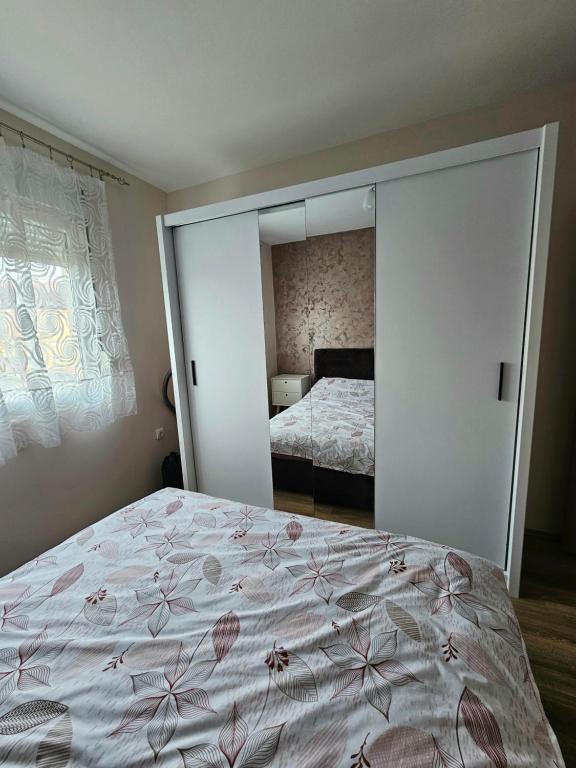 Postel nebo postele na pokoji v ubytování Anastasija Lux