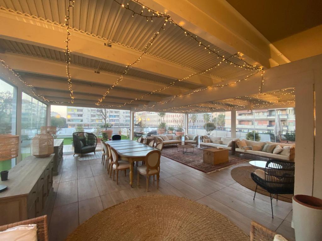Posezení v ubytování MYHOME 75 Premium Luxury B&B