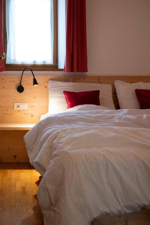 Postel nebo postele na pokoji v ubytování Residence Veider