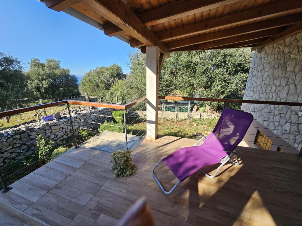 Balkón nebo terasa v ubytování Apartman More