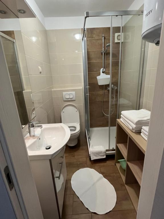 Łazienka w obiekcie Apartments Amore
