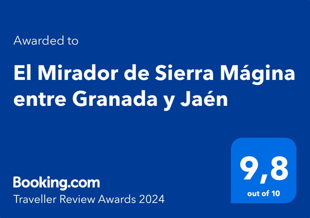 a screenshot of the sierra mica centre grandamy jason at El Mirador de Sierra Mágina entre Granada y Jaén in Noalejo