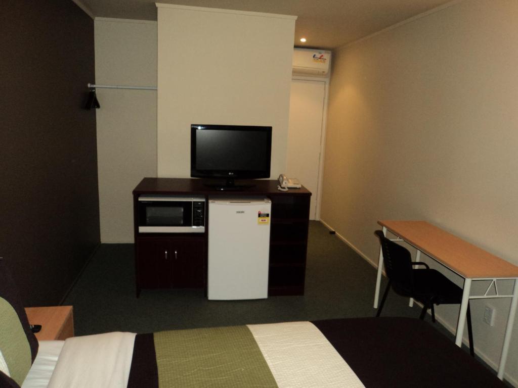 Kuchyň nebo kuchyňský kout v ubytování Sai Motels - Greenlane Auckland