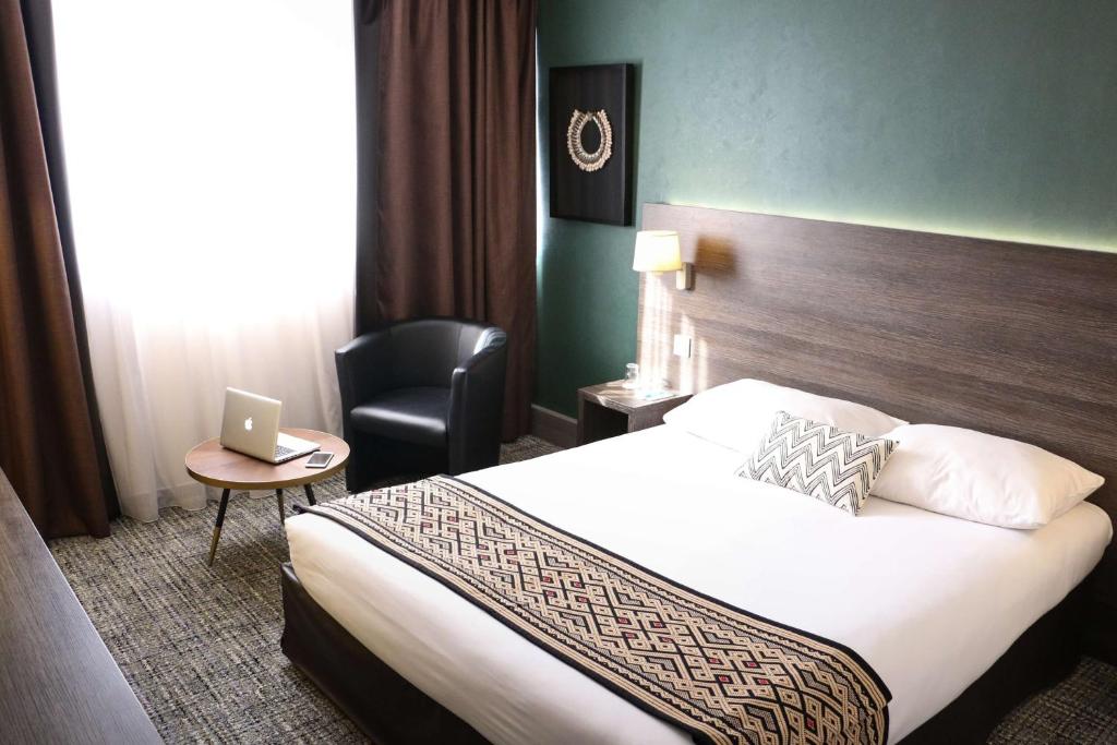 Postel nebo postele na pokoji v ubytování Best Western Plus Hotel Admiral