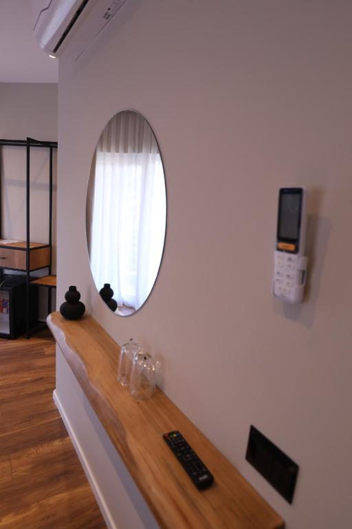 TV a/nebo společenská místnost v ubytování Dallga Suites