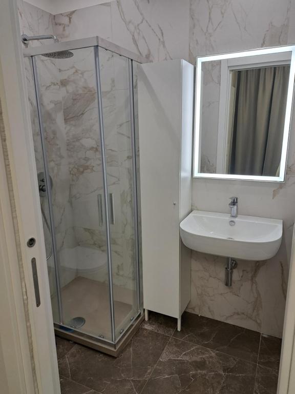 Łazienka w obiekcie Amendola Rooms