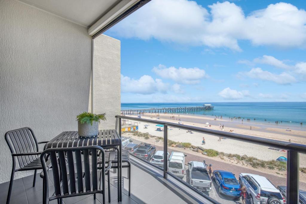 Balkon ili terasa u objektu Luna's Lookout: Esplanade Henley Beach