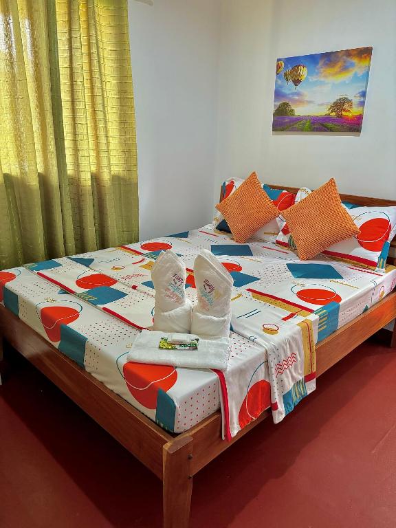 Postel nebo postele na pokoji v ubytování LUZVILLE Transient House - Port Barton